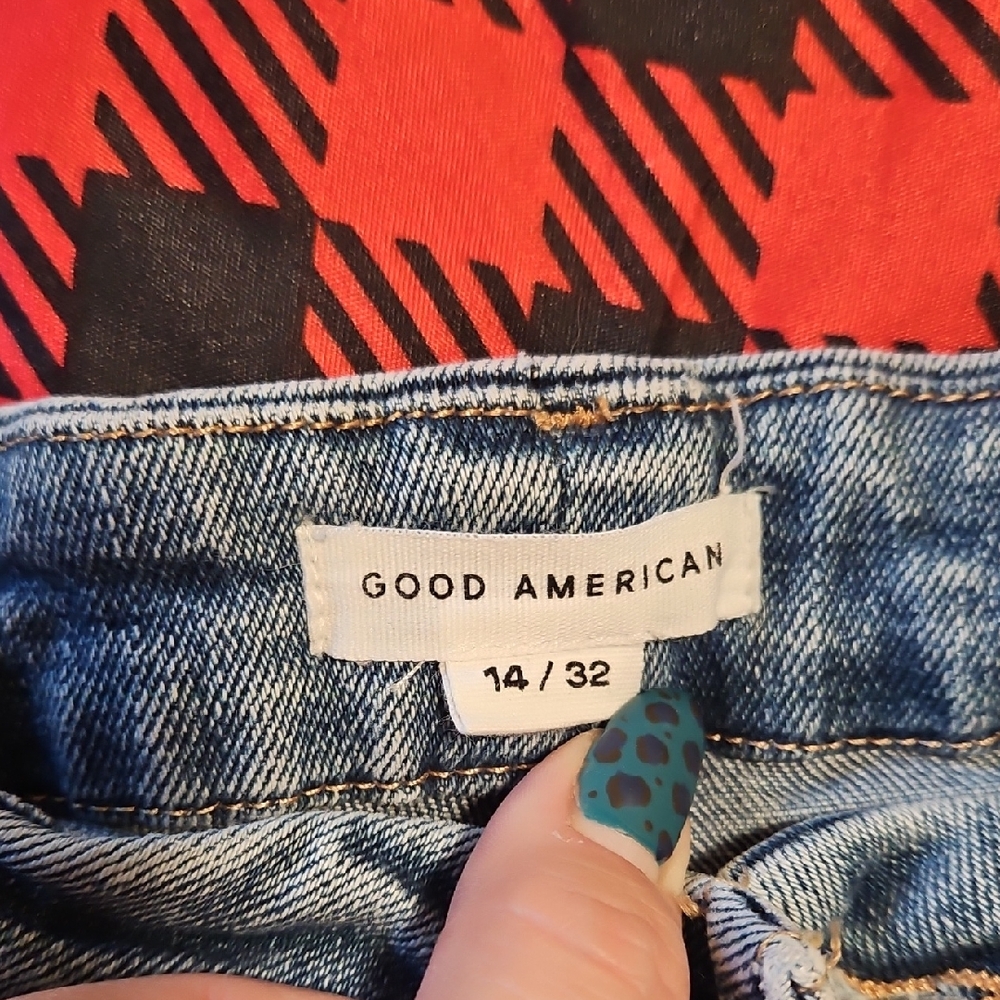 Good American Classic Blue Denim Jeans